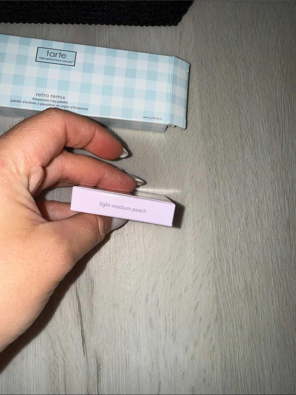 Tarte Eyeshadow Palette, CC Under Eye Corrector, Tubing mascara & makeup bag bun